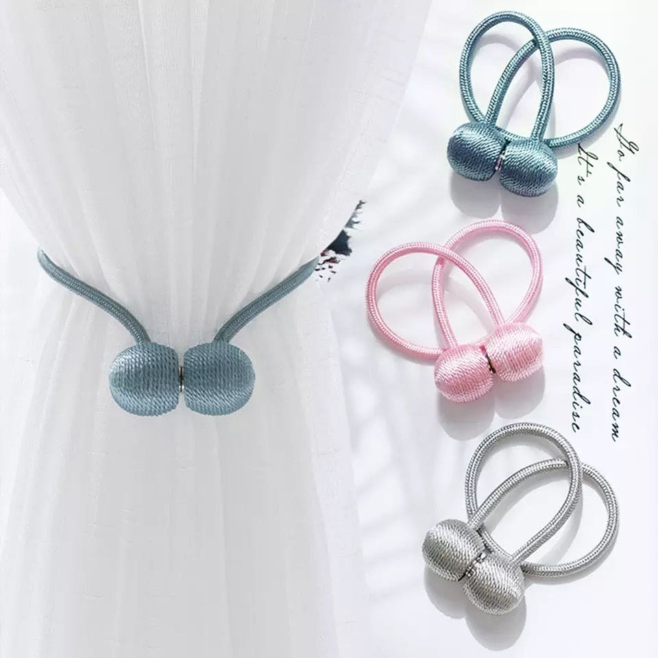 Set of 2 Colorful Magnetic Curtain Tieback, Curtain Holder, Holdbacks Decorative Curtain Clips, Buckle Strap Rope Set of 2 Colorful Magnetic Curtain Tieback, Curtain Holder, Holdbacks Decorative Curtain Clips, Buckle Strap Rope